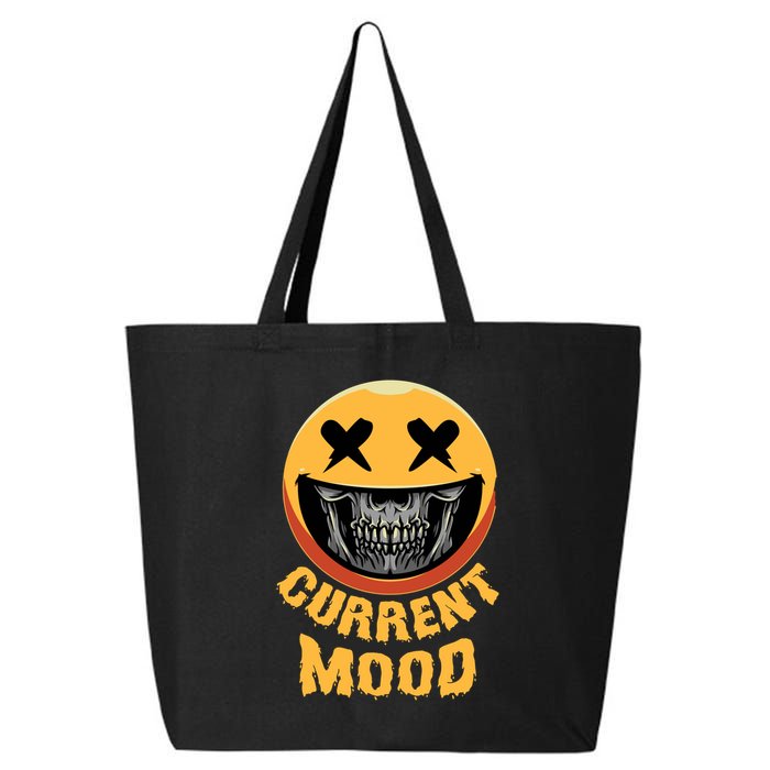 Current Mood Funny Halloween Skeleton 25L Jumbo Tote