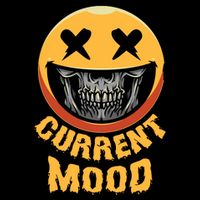 Current Mood Funny Halloween Skeleton Toddler T-Shirt