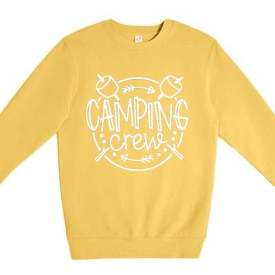 Camping Matching For Family Camper Group Camping Crew Premium Crewneck Sweatshirt