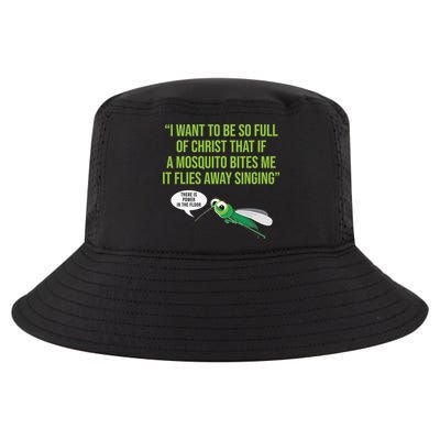 Christian Mosquito Funny Gag Jokes Religious Christian  Cool Comfort Performance Bucket Hat