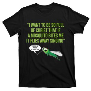 Christian Mosquito Funny Gag Jokes Religious Christian  T-Shirt