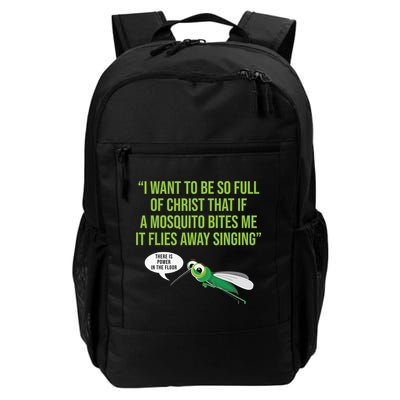 Christian Mosquito Funny Gag Jokes Religious Christian  Backpack
