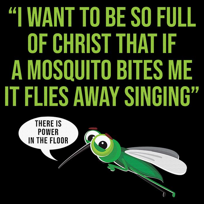 Christian Mosquito Funny Gag Jokes Religious Christian  Drawstring Bag