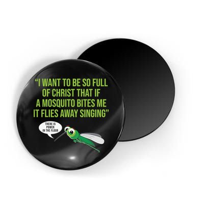 Christian Mosquito Funny Gag Jokes Religious Christian  Magnet