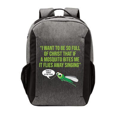 Christian Mosquito Funny Gag Jokes Religious Christian  Vector Backpack