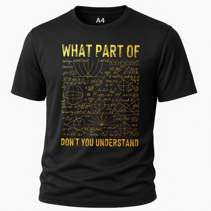 Cool Math For Women Algebra Mathematics Math Teacher Cooling Performance Crew T-Shirt