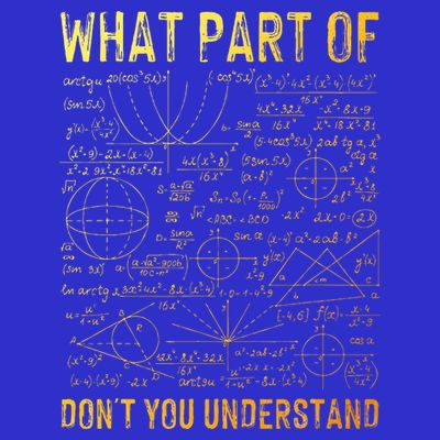 Cool Math For Women Algebra Mathematics Math Teacher T-Shirt