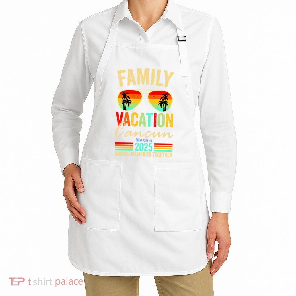 Cancun Mexico Family Vacation 2025 Apron