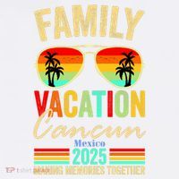 Cancun Mexico Family Vacation 2025 Apron
