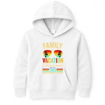 Cancun Mexico Family Vacation 2025 Kids Hoodie