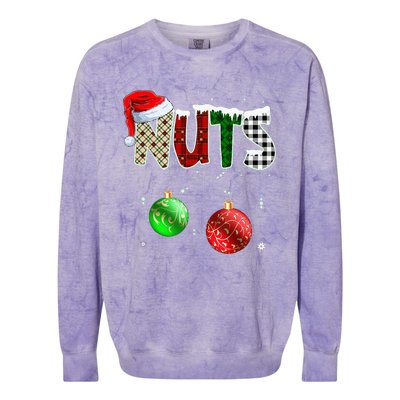 Chestnuts Matching Family Funny Chest Nuts Christmas Couples Colorblast Crewneck Sweatshirt