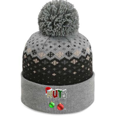 Chestnuts Matching Family Funny Chest Nuts Christmas Couples The Baniff Cuffed Pom Beanie