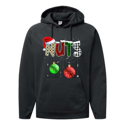 Chestnuts Matching Family Funny Chest Nuts Christmas Couples Performance Fleece Hoodie