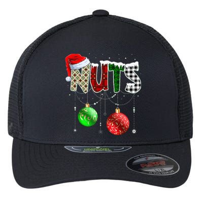 Chestnuts Matching Family Funny Chest Nuts Christmas Couples Flexfit Unipanel Trucker Cap