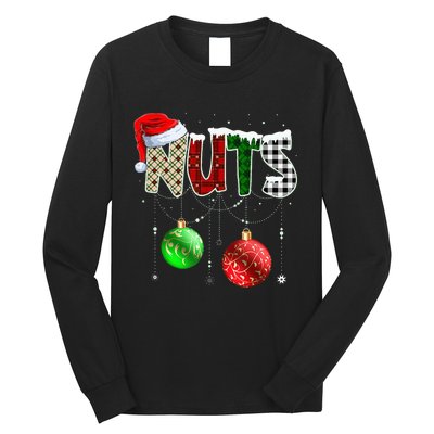 Chestnuts Matching Family Funny Chest Nuts Christmas Couples Long Sleeve Shirt