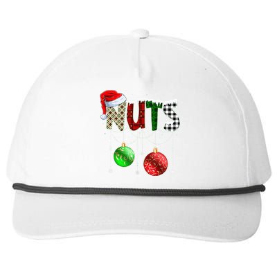 Chestnuts Matching Family Funny Chest Nuts Christmas Couples Snapback Five-Panel Rope Hat