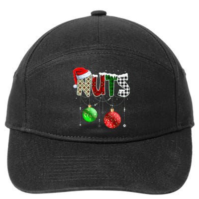 Chestnuts Matching Family Funny Chest Nuts Christmas Couples 7-Panel Snapback Hat