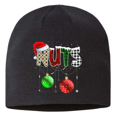 Chestnuts Matching Family Funny Chest Nuts Christmas Couples Sustainable Beanie