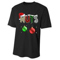 Chestnuts Matching Family Funny Chest Nuts Christmas Couples Performance Sprint T-Shirt