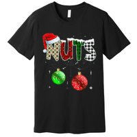 Chestnuts Matching Family Funny Chest Nuts Christmas Couples Premium T-Shirt