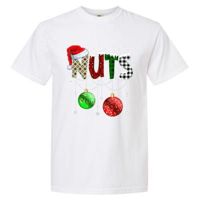 Chestnuts Matching Family Funny Chest Nuts Christmas Couples Garment-Dyed Heavyweight T-Shirt