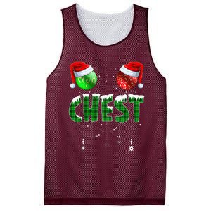 Chestnuts Matching Family Funny Chest Nuts Christmas Couples Mesh Reversible Basketball Jersey Tank