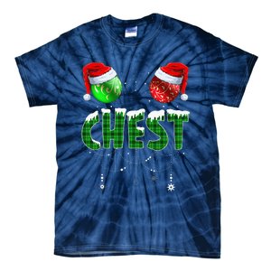 Chestnuts Matching Family Funny Chest Nuts Christmas Couples Tie-Dye T-Shirt