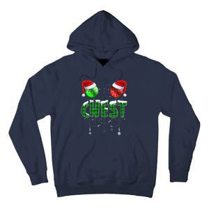 Chestnuts Matching Family Funny Chest Nuts Christmas Couples Tall Hoodie