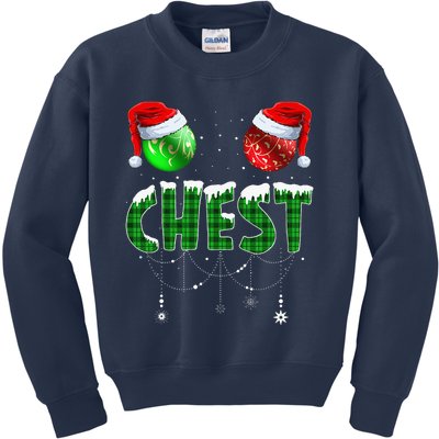 Chestnuts Matching Family Funny Chest Nuts Christmas Couples Kids Sweatshirt