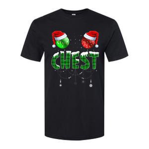 Chestnuts Matching Family Funny Chest Nuts Christmas Couples Softstyle CVC T-Shirt