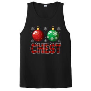 Chestnuts Matching Family Funny Chest Nuts Christmas Couples PosiCharge Competitor Tank