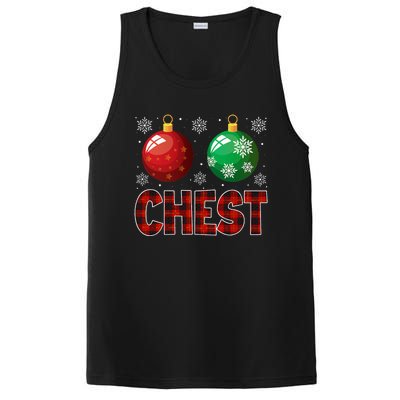 Chestnuts Matching Family Funny Chest Nuts Christmas Couples PosiCharge Competitor Tank