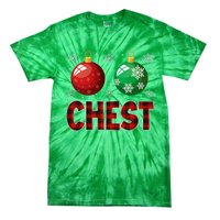 Chestnuts Matching Family Funny Chest Nuts Christmas Couples Tie-Dye T-Shirt