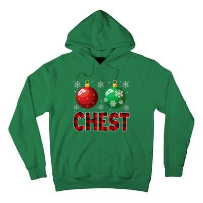 Chestnuts Matching Family Funny Chest Nuts Christmas Couples Tall Hoodie