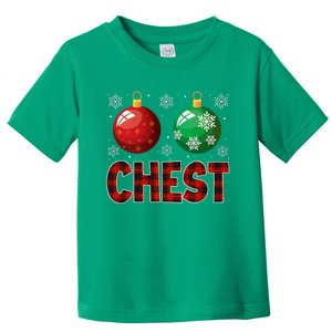 Chestnuts Matching Family Funny Chest Nuts Christmas Couples Toddler T-Shirt