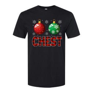 Chestnuts Matching Family Funny Chest Nuts Christmas Couples Softstyle CVC T-Shirt