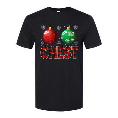 Chestnuts Matching Family Funny Chest Nuts Christmas Couples Softstyle CVC T-Shirt