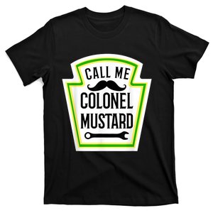 Colonel Mustard Funny Halloween Mustard Costume T-Shirt