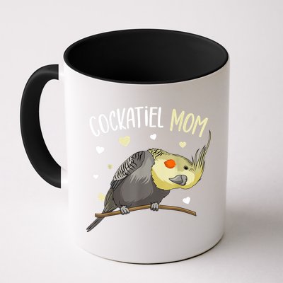 Cockatiel Mom Funny Bird Lover Women Mug