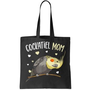 Cockatiel Mom Funny Bird Lover Women Tote Bag