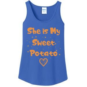 Couples Matching Funny Gift I Yam Matches She Is My Sweet Potato Cool Gift Ladies Essential Tank