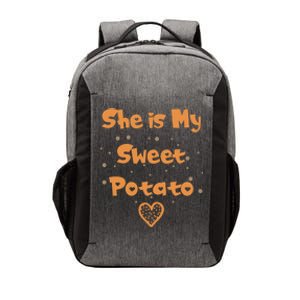 Couples Matching Funny Gift I Yam Matches She Is My Sweet Potato Cool Gift Vector Backpack