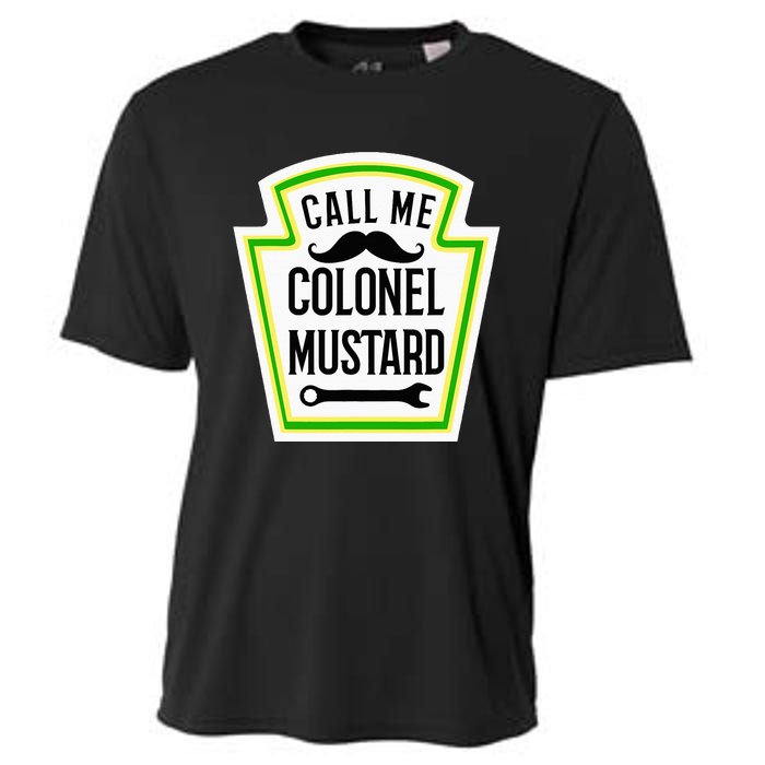 Colonel Mustard Funny Halloween Mustard Costume Cooling Performance Crew T-Shirt