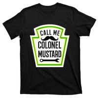 Colonel Mustard Funny Halloween Mustard Costume T-Shirt