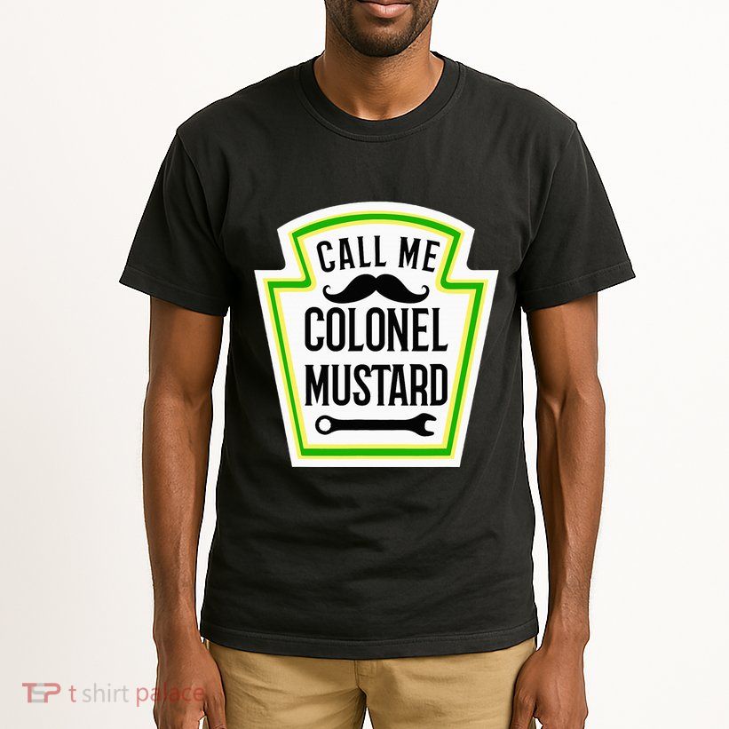 Colonel Mustard Funny Halloween Mustard Costume Tall T-Shirt