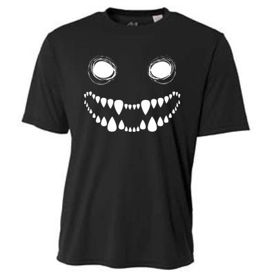 Cute Monster Face Costume Halloween Cooling Performance Crew T-Shirt