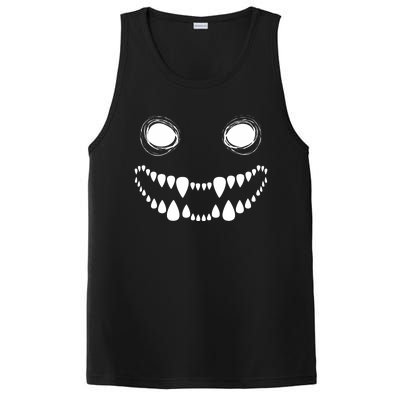 Cute Monster Face Costume Halloween PosiCharge Competitor Tank