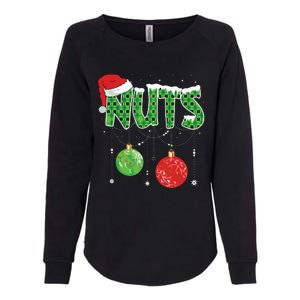 Chestnuts Matching Family Funny Chest Nuts Christmas Couples Womens California Wash Sweatshirt