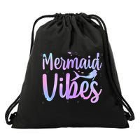 Cute Mermaid For  Mythical Creature Mermaid Lover Drawstring Bag