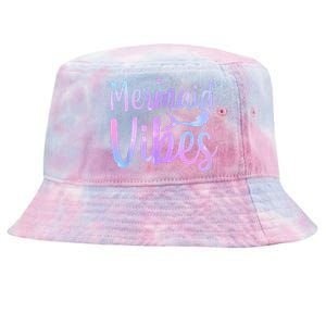 Cute Mermaid For  Mythical Creature Mermaid Lover Tie-Dyed Bucket Hat